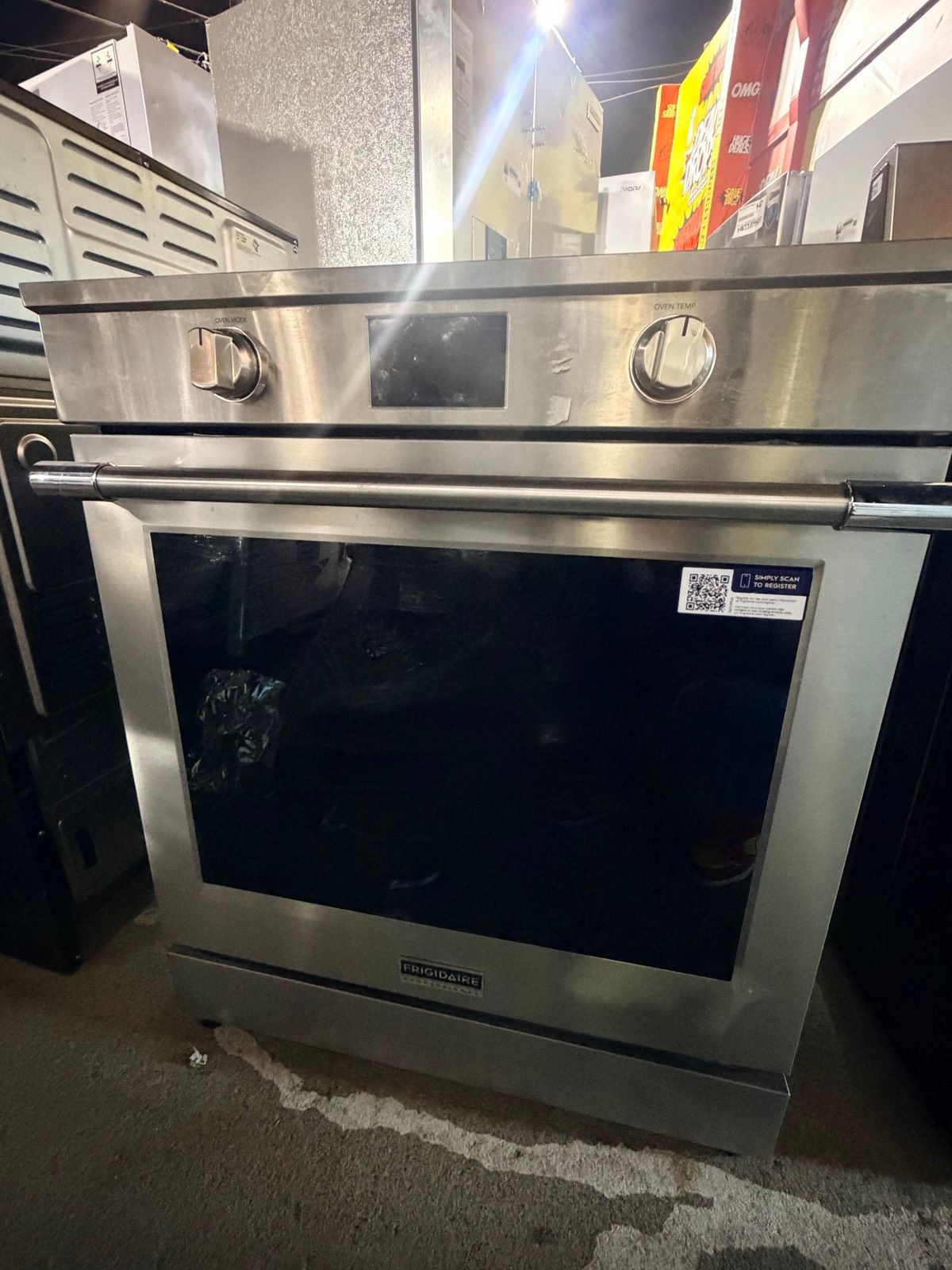 FRIGIDAIRE PRO PCFI3080AF INDUCTION RANGE