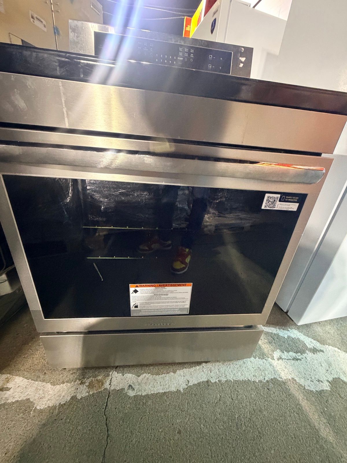 FRIGIDAIRE GCRI3060BF INDUCTION RANGE