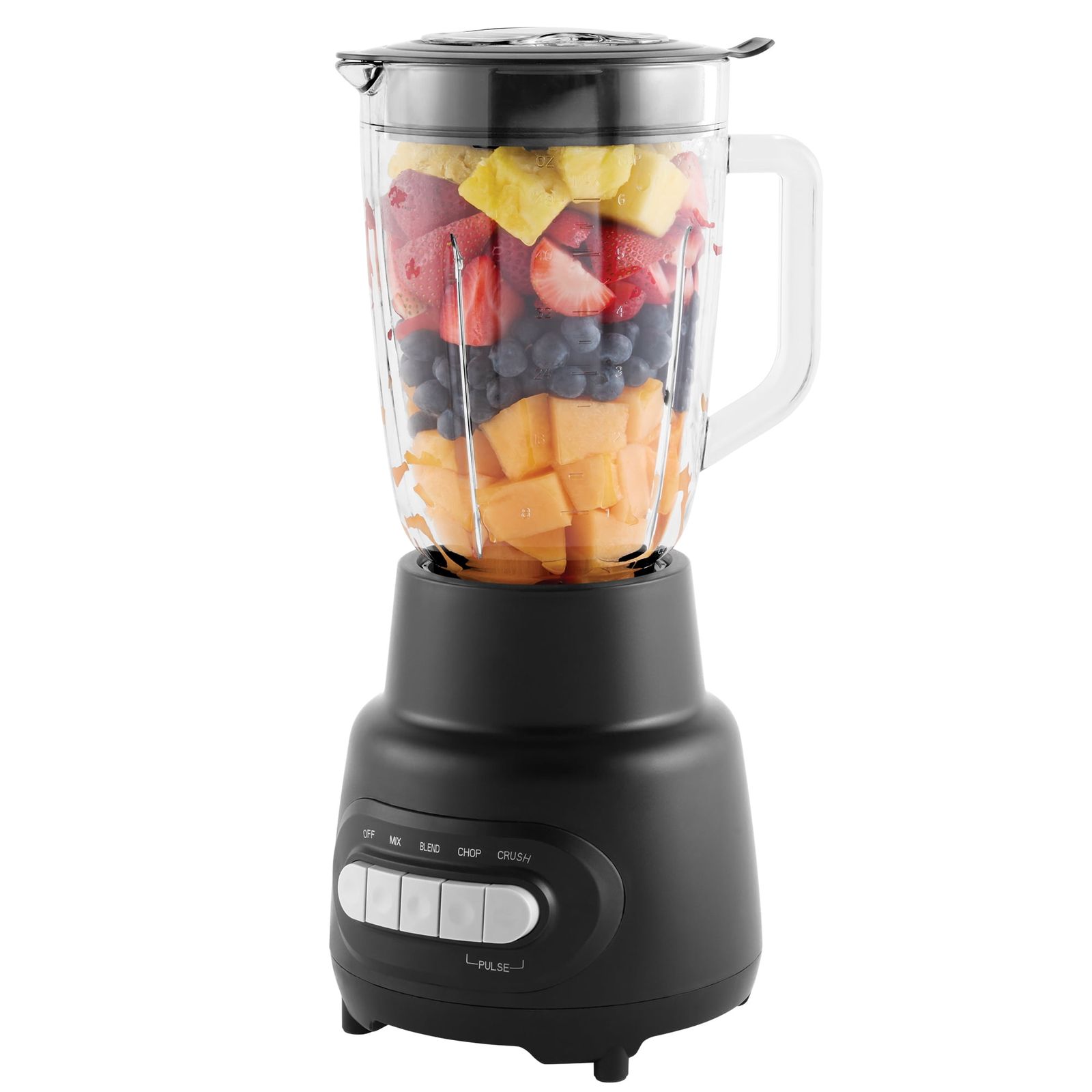 Mainstays Glass Jar 5 Speed Blender with 6-Cup Jar (48Oz) Capacity