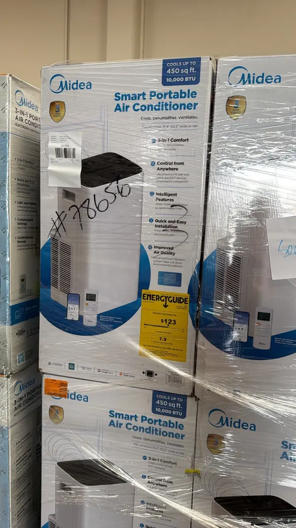Midea 10,000 BTU Smart Portable AC