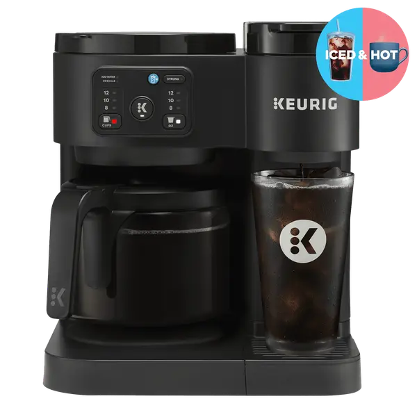Keurig K-Duo Essentials Hot & Iced Single Serve K-Cup Pod & Carafe