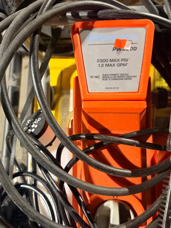 HUSQVARNA 2300 PSI ELECTR