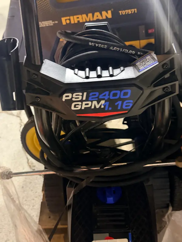 FIRMAN 2400 PSI GAS PRESSURE WASHER