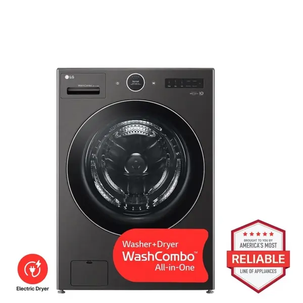 LG WM6998HBA 5CF AIO WSH DRY BLK