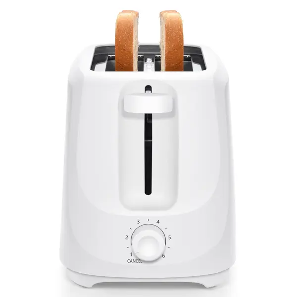 Mainstays 2-Slice Toaster with 6 Shade Settings and Removable Crumb