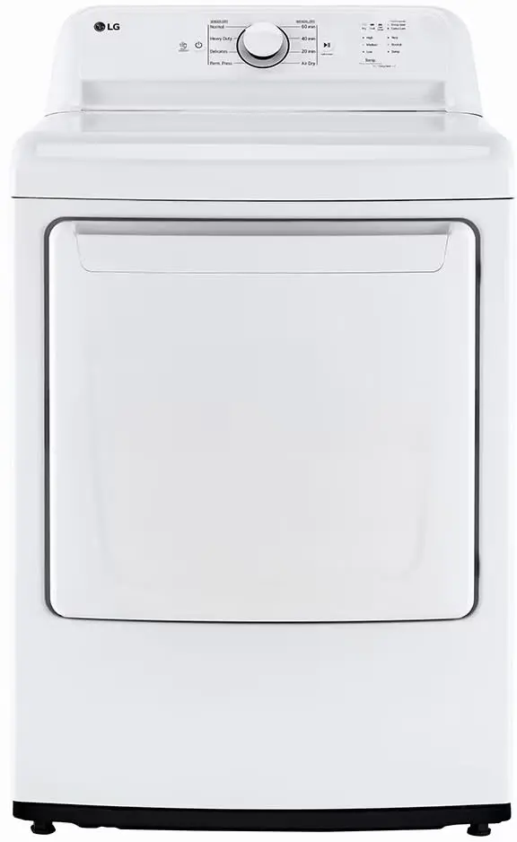 LG DLG6101W 7.3CF TL G DRYER WHT