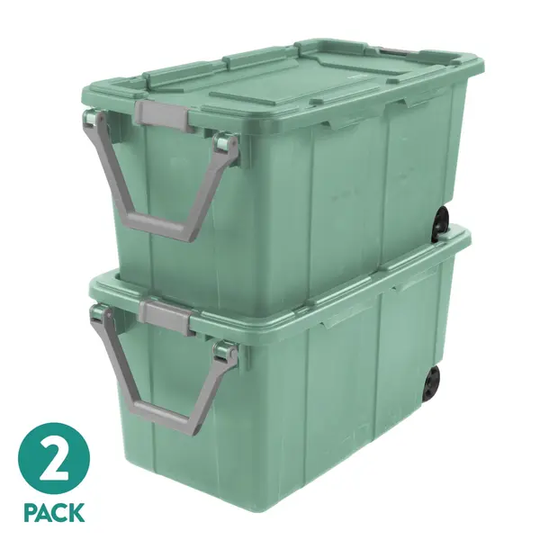 Sterilite Extra-Large Wheeled Industrial Storage Bin