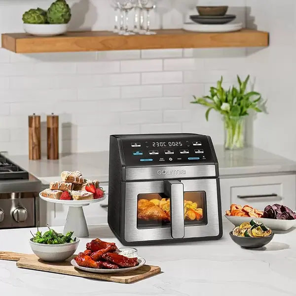 Gourmia 8-Quart Digital Air Fryer with Window & Light