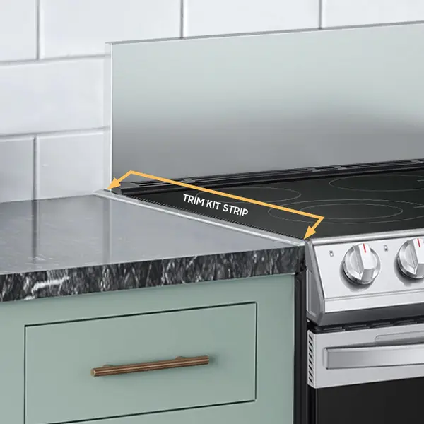 Trim Kit 30" Slide-in Range, 5 Piece