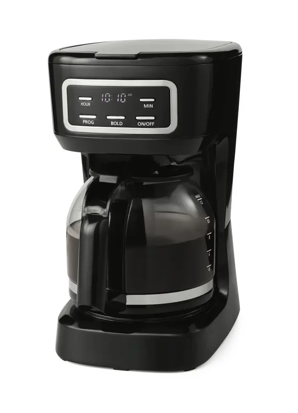 Mainstays 12-Cup Black Programmable Drip Coffee Maker