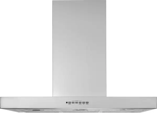 GE 30” Designer Wall Mount Hood w/ Dimmable LED Lighting