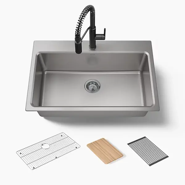 KOHLER PROVO SINK KIT SS