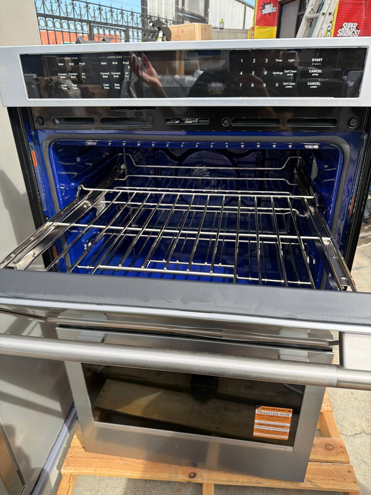 KitchenAid KOED530SPS-30" BI EL DBL WO SS