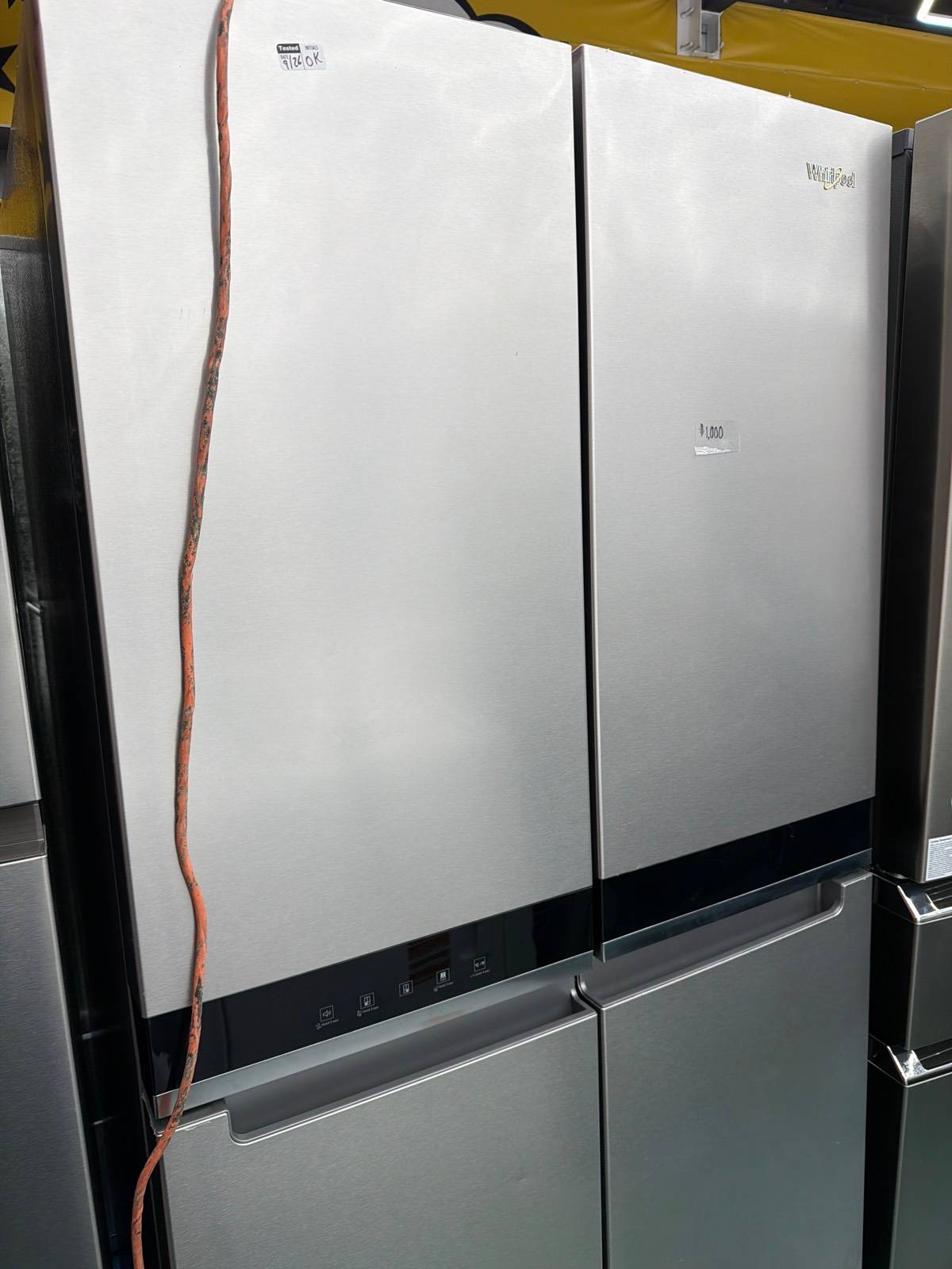 Whirlpool WP WRQA59CNKZ 19CF 36" CD 4DQ STS