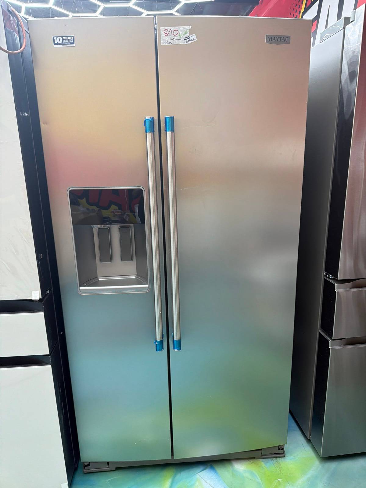 Maytag MT MRSF6636RZ 28CF 39" FD SXS STS