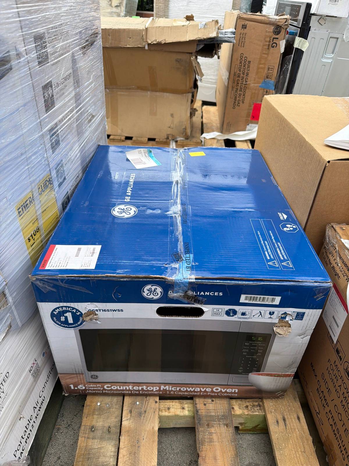 GE 1.6 CU FT CMO SS CL