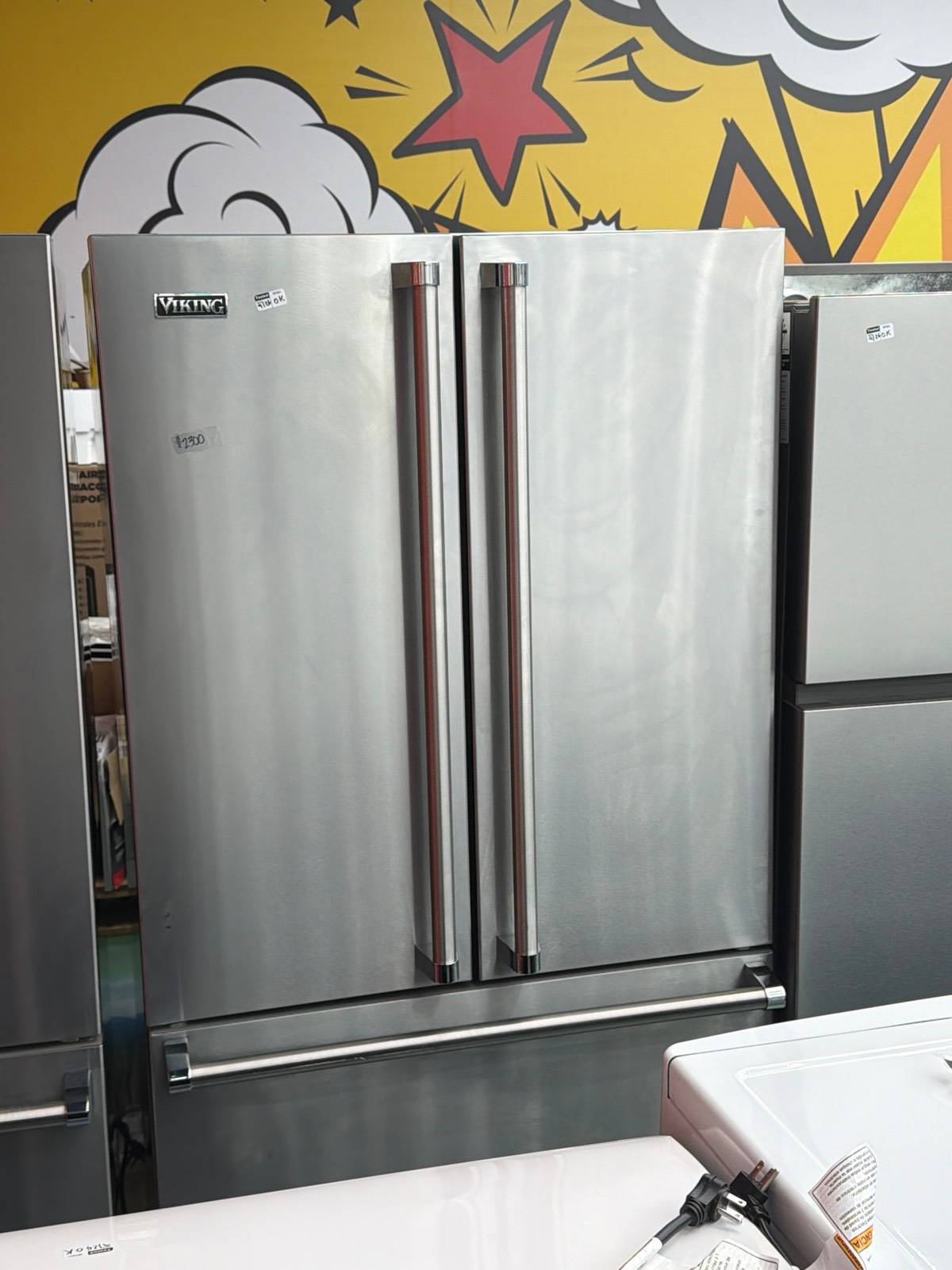 Viking Vik - 36"W FRENCH DOOR BOTTOM FREEZER