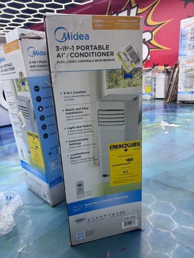 Midea 5,000 BTU 3-in-1 Portable AC